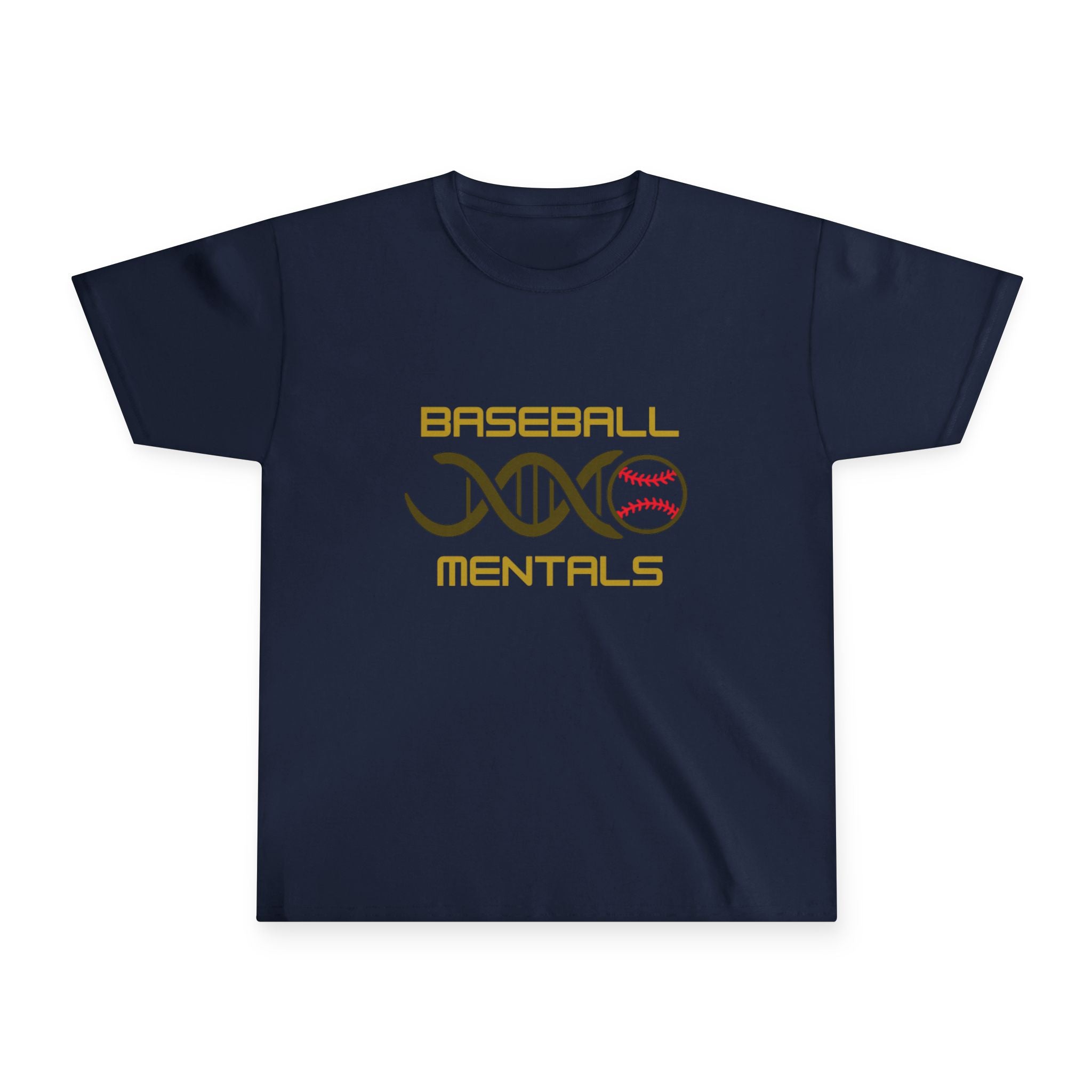 Youth Tee — "Baseball Mentals" DNA Baseball Graphic