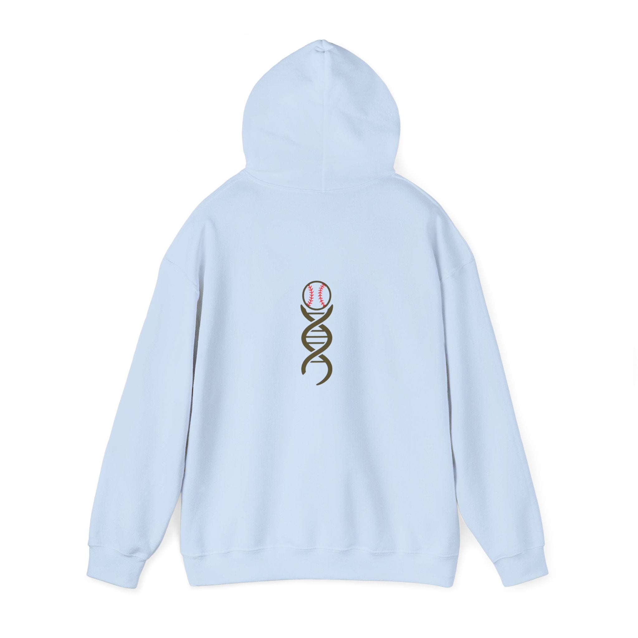 Baseball Mentals Hoodie — DNA Baseball Graphic Pullover for Players & Fans