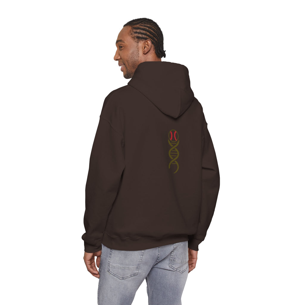 Baseball Mentals Hoodie — DNA Baseball Graphic Pullover for Players & Fans