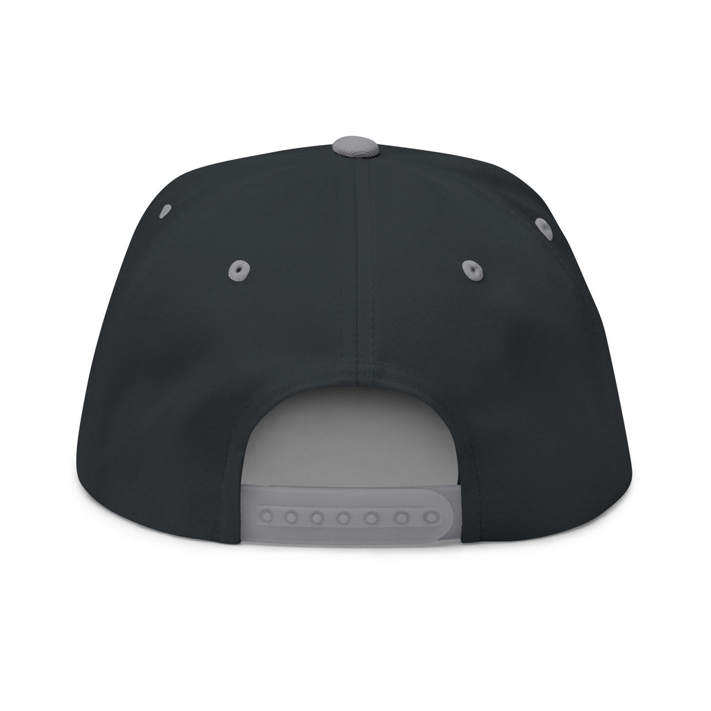 Baseball DNA Flat Bill Cap — Embroidered Sports Logo Hat