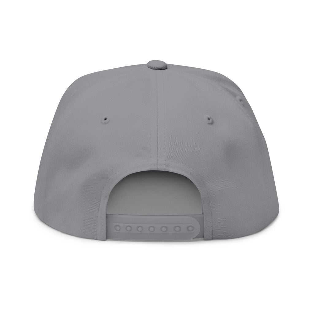 Baseball DNA Flat Bill Cap — Embroidered Sports Logo Hat