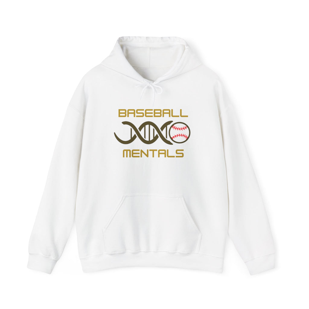 Baseball Mentals Hoodie — DNA Baseball Graphic Pullover for Players & Fans