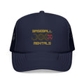 Baseball Cap – “Baseball Genomics” Trucker Hat (DNA Baseball Design)