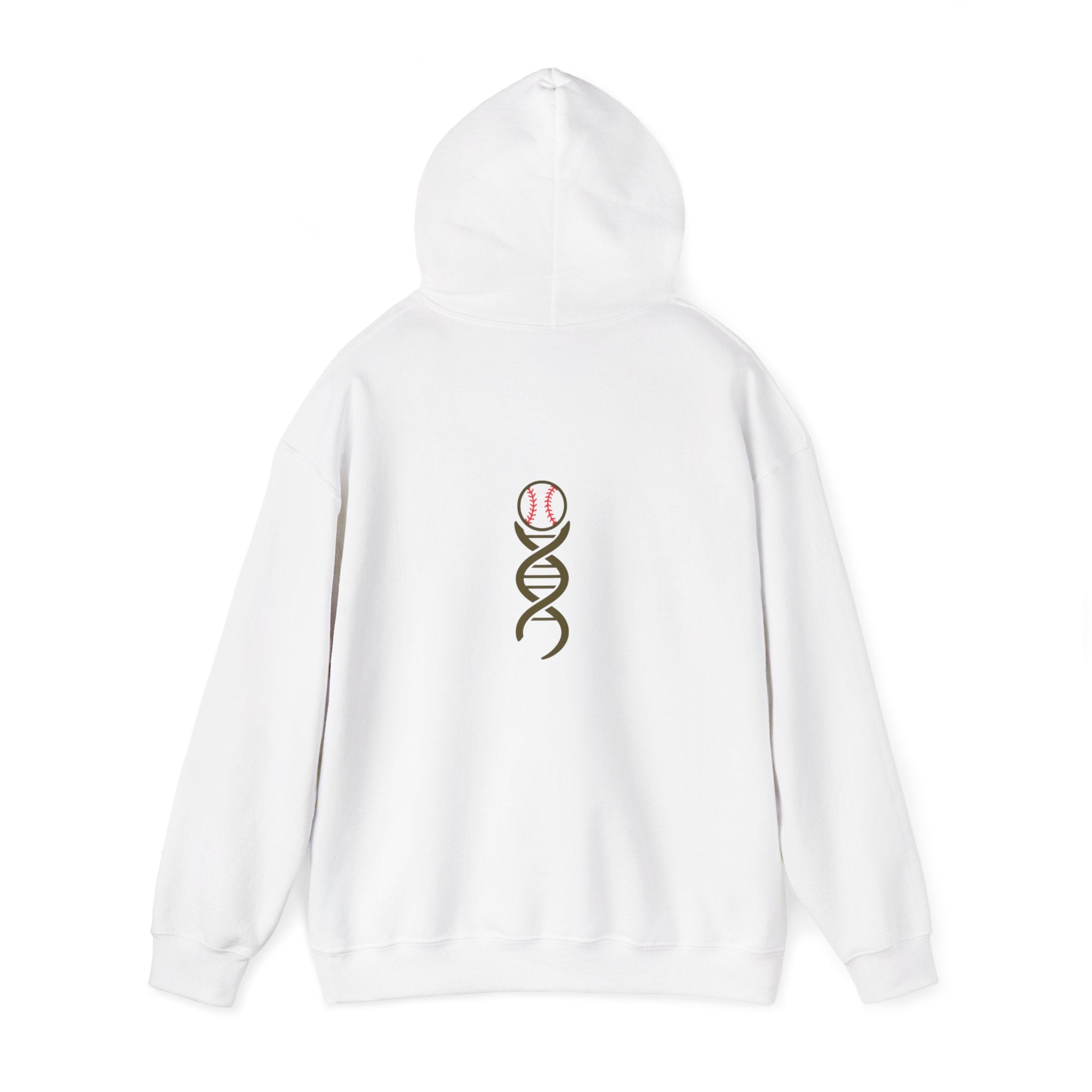 Baseball Mentals Hoodie — DNA Baseball Graphic Pullover for Players & Fans