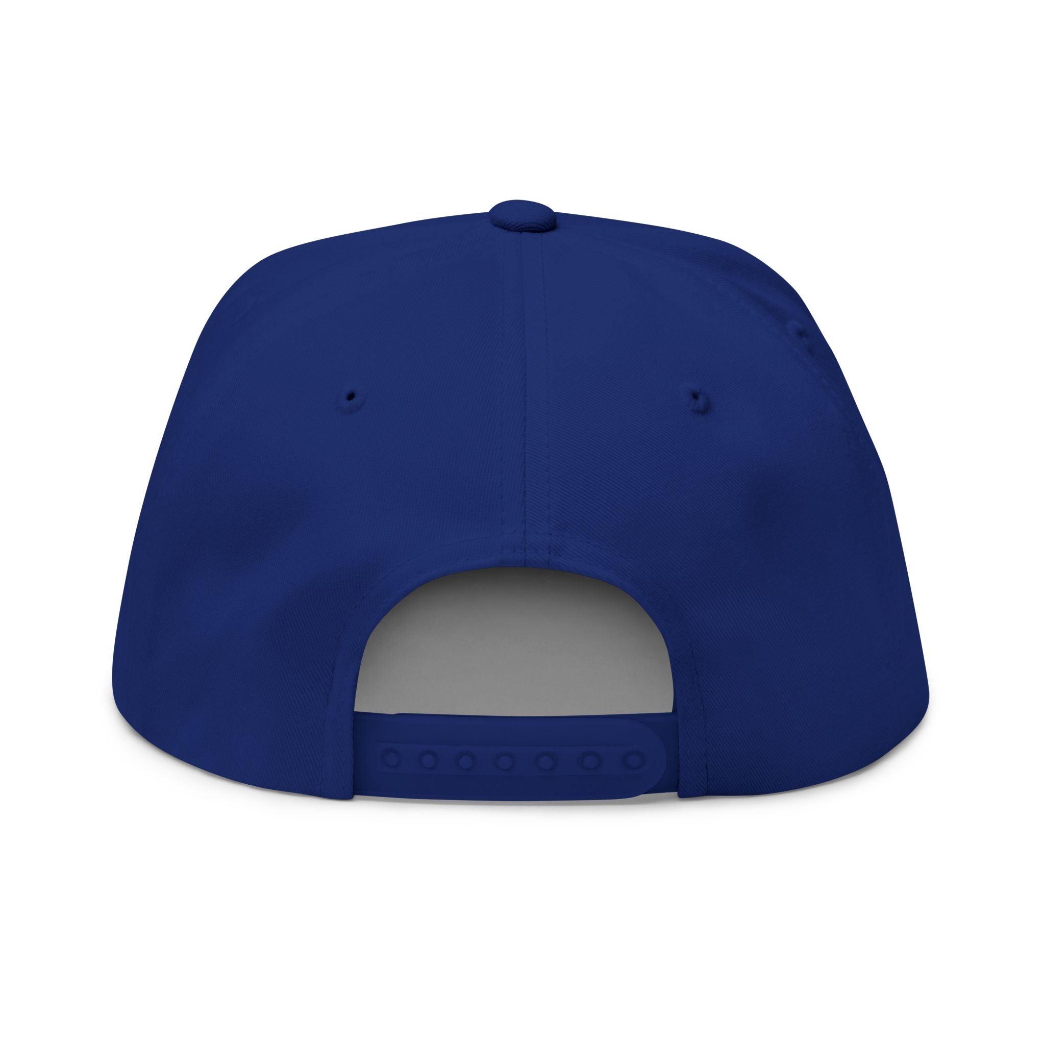 Baseball DNA Flat Bill Cap — Embroidered Sports Logo Hat