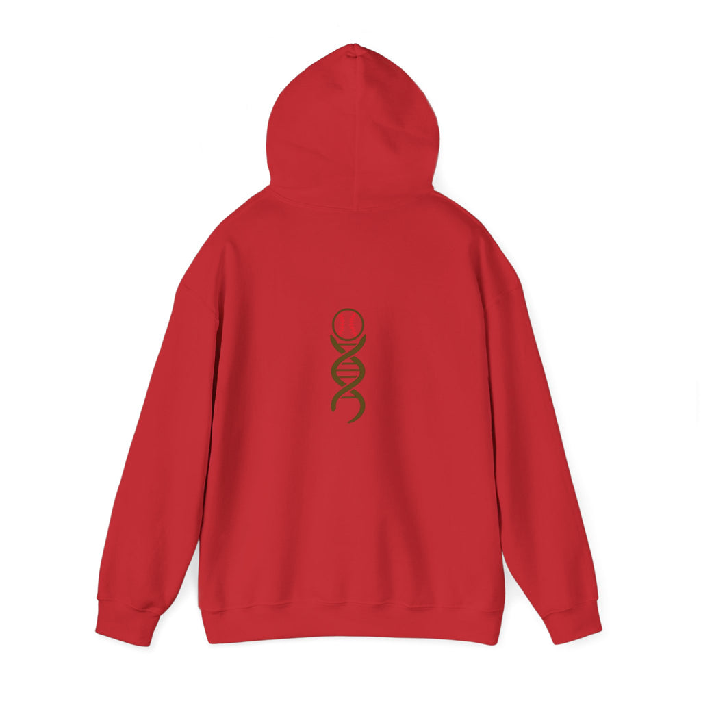 Baseball Mentals Hoodie — DNA Baseball Graphic Pullover for Players & Fans