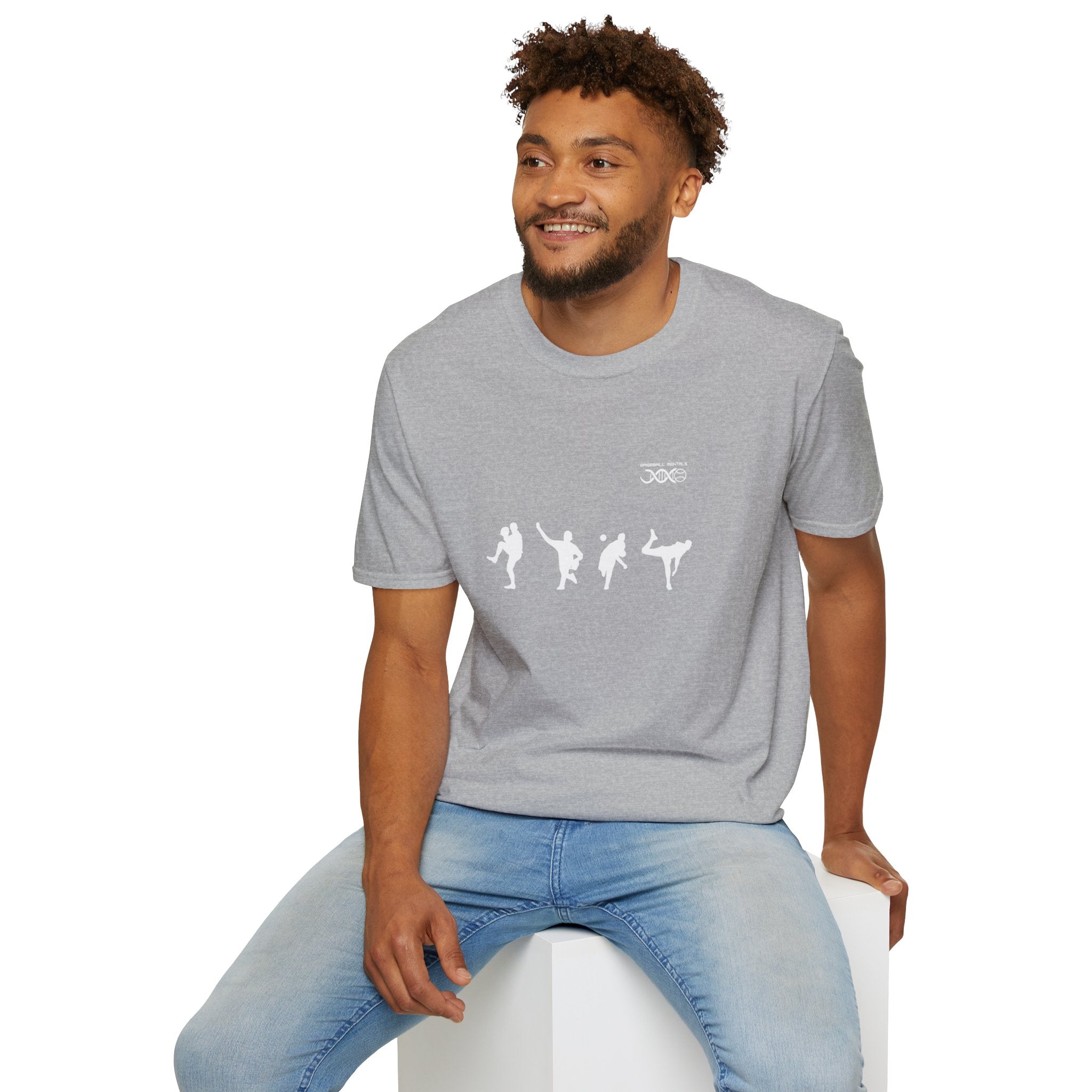 Pitcher Silhouette T-Shirt — Baseball Pitcher Tee