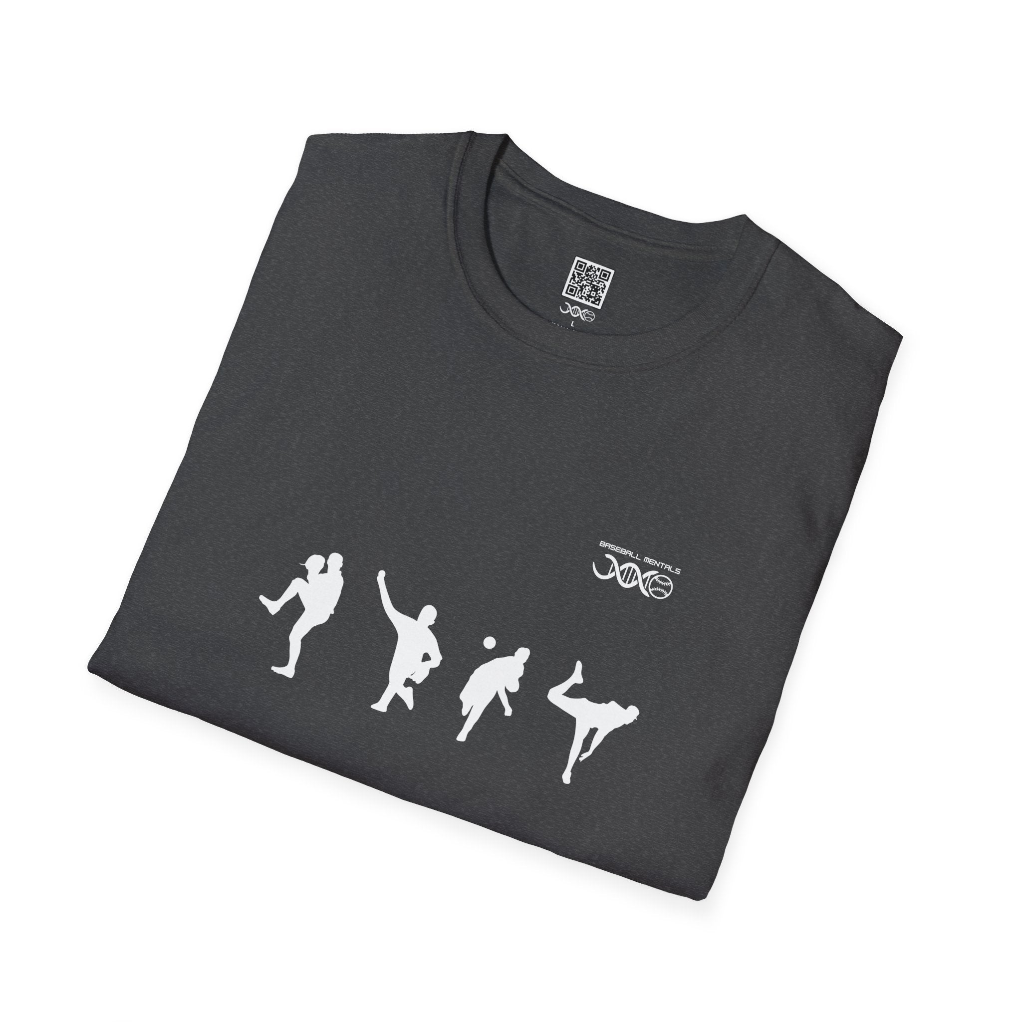 Pitcher Silhouette T-Shirt — Baseball Pitcher Tee
