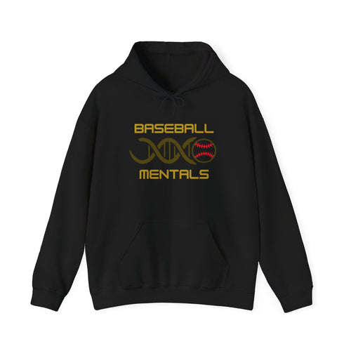 Baseball Mentals Hoodie — DNA Baseball Graphic Pullover for Players & Fans