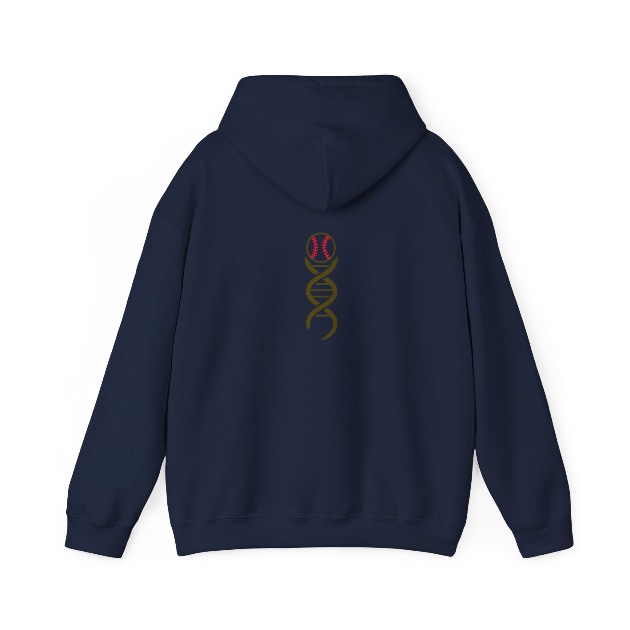 Baseball Mentals Hoodie — DNA Baseball Graphic Pullover for Players & Fans