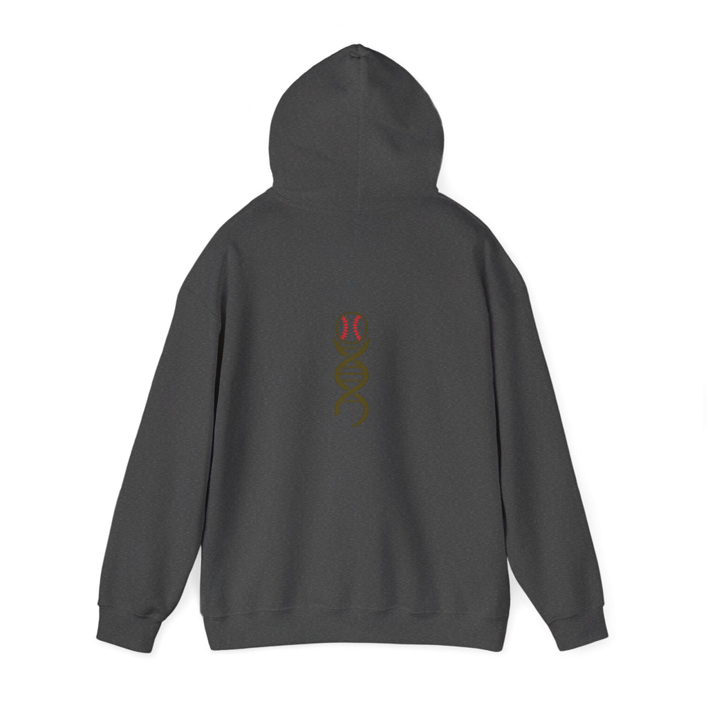 Baseball Mentals Hoodie — DNA Baseball Graphic Pullover for Players & Fans