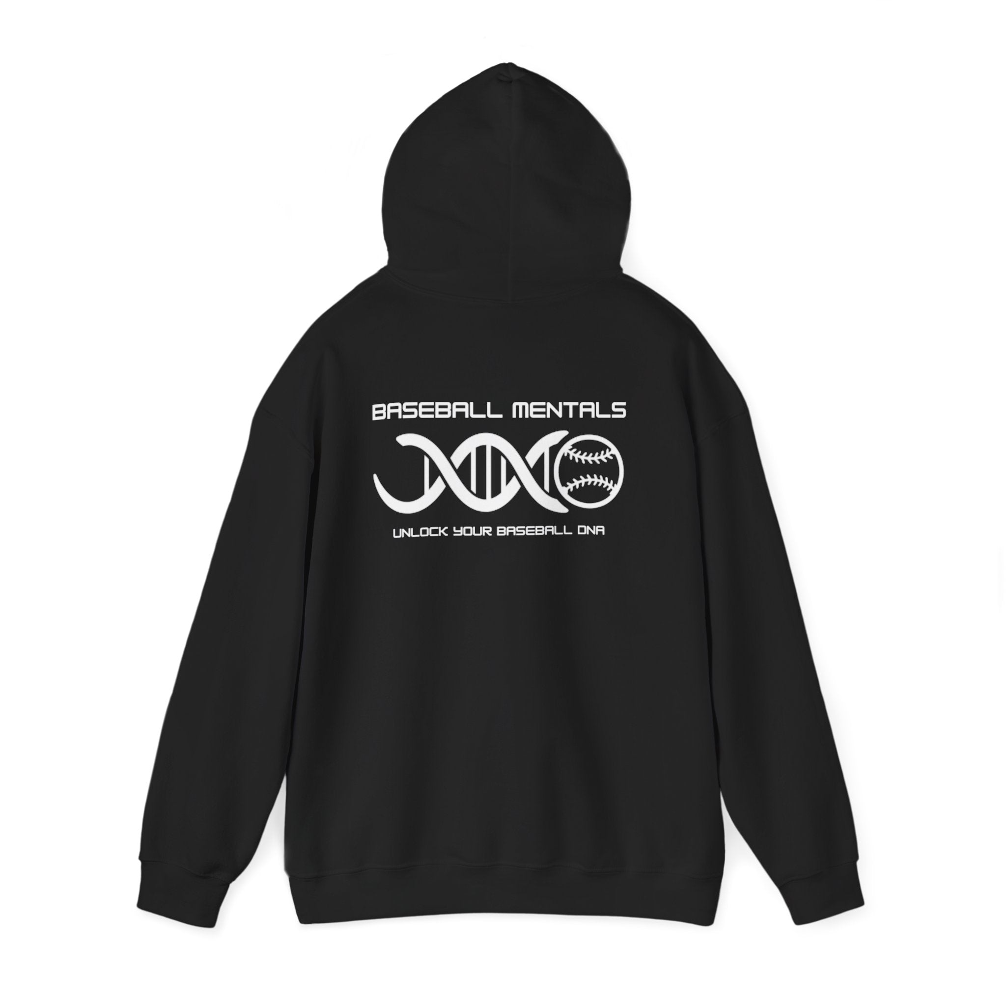 Baseball Batter Silhouette Hoodie – Minimal Sports Pullover for Fans