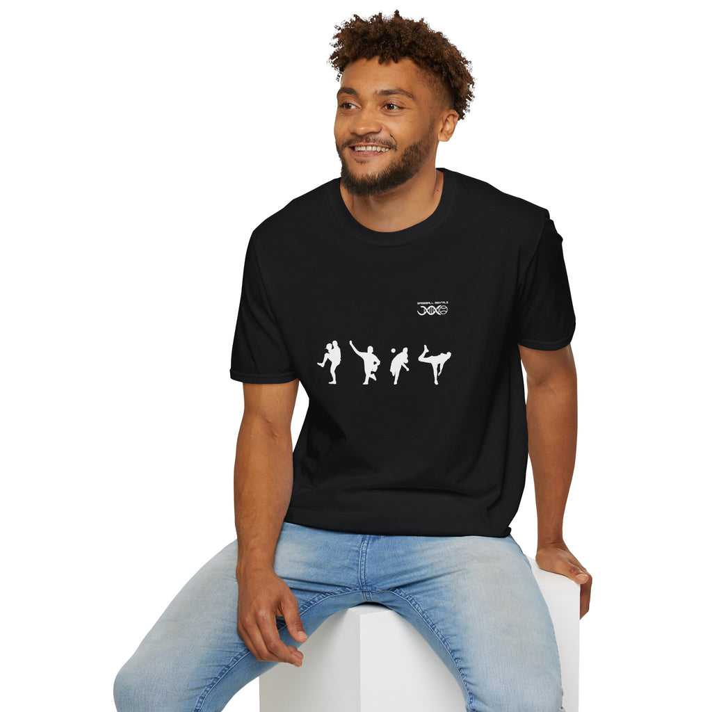 Pitcher Silhouette T-Shirt — Baseball Pitcher Tee