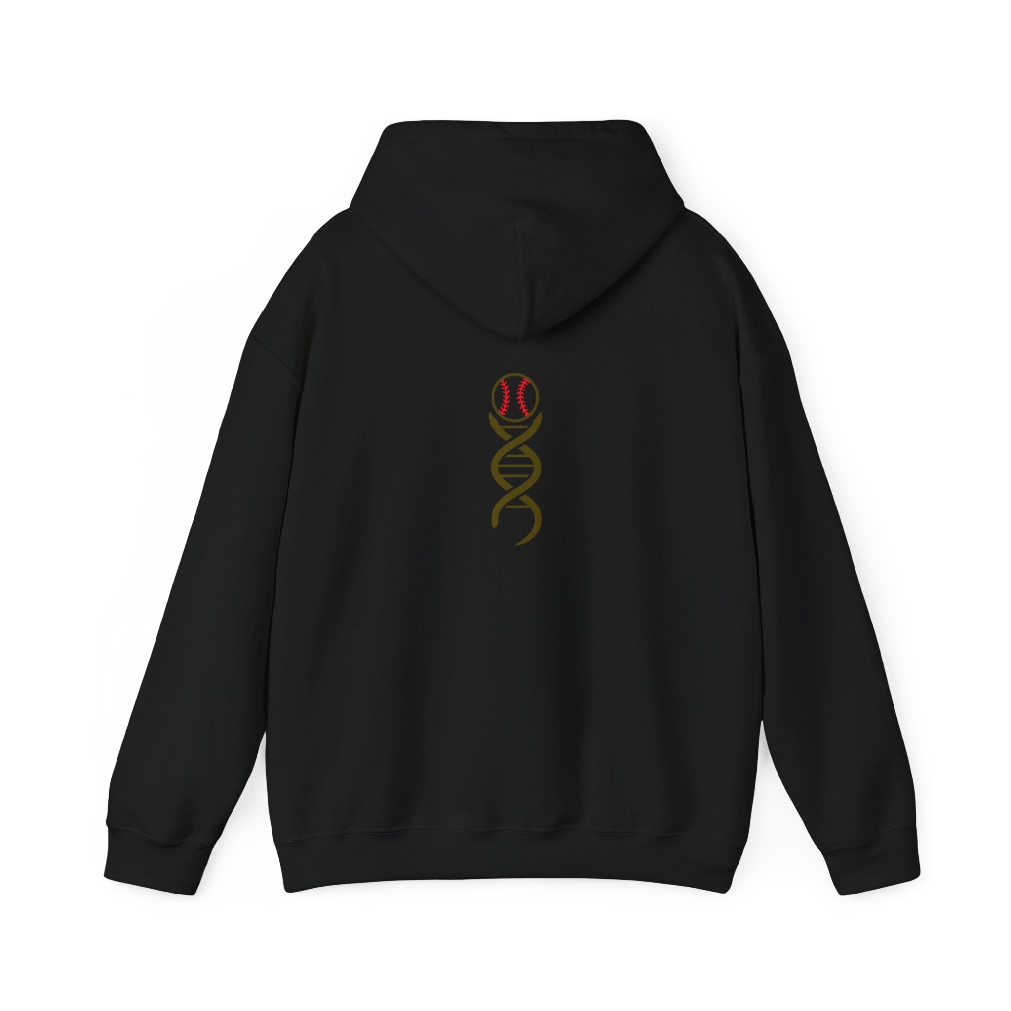 Baseball Mentals Hoodie — DNA Baseball Graphic Pullover for Players & Fans