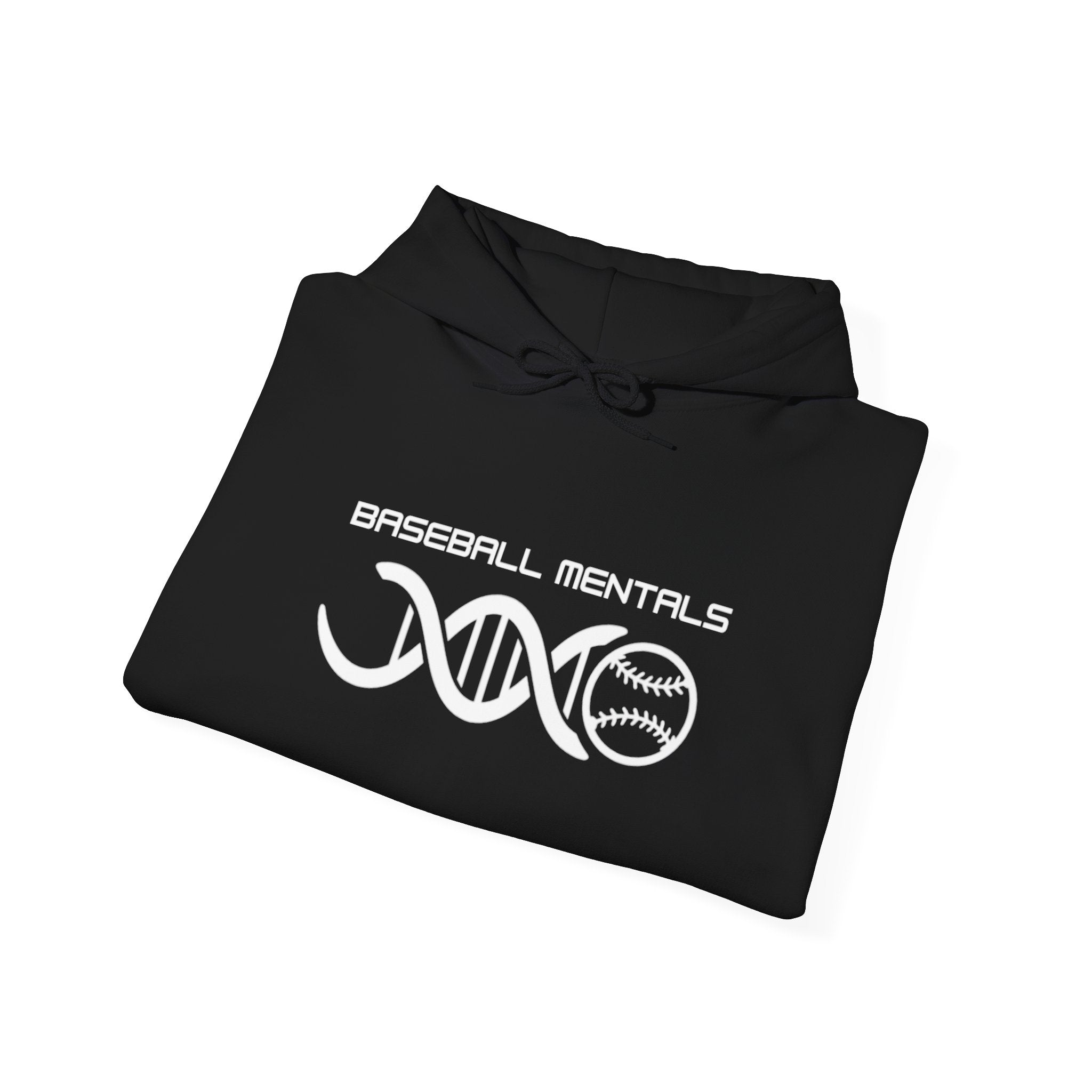 Copy of Baseball Fundamentals Hoodie — “Unlock Your Baseball DNA” Baseball Player Graphic Sweatshirt