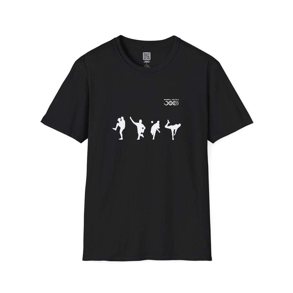 Pitcher Silhouette T-Shirt — Baseball Pitcher Tee