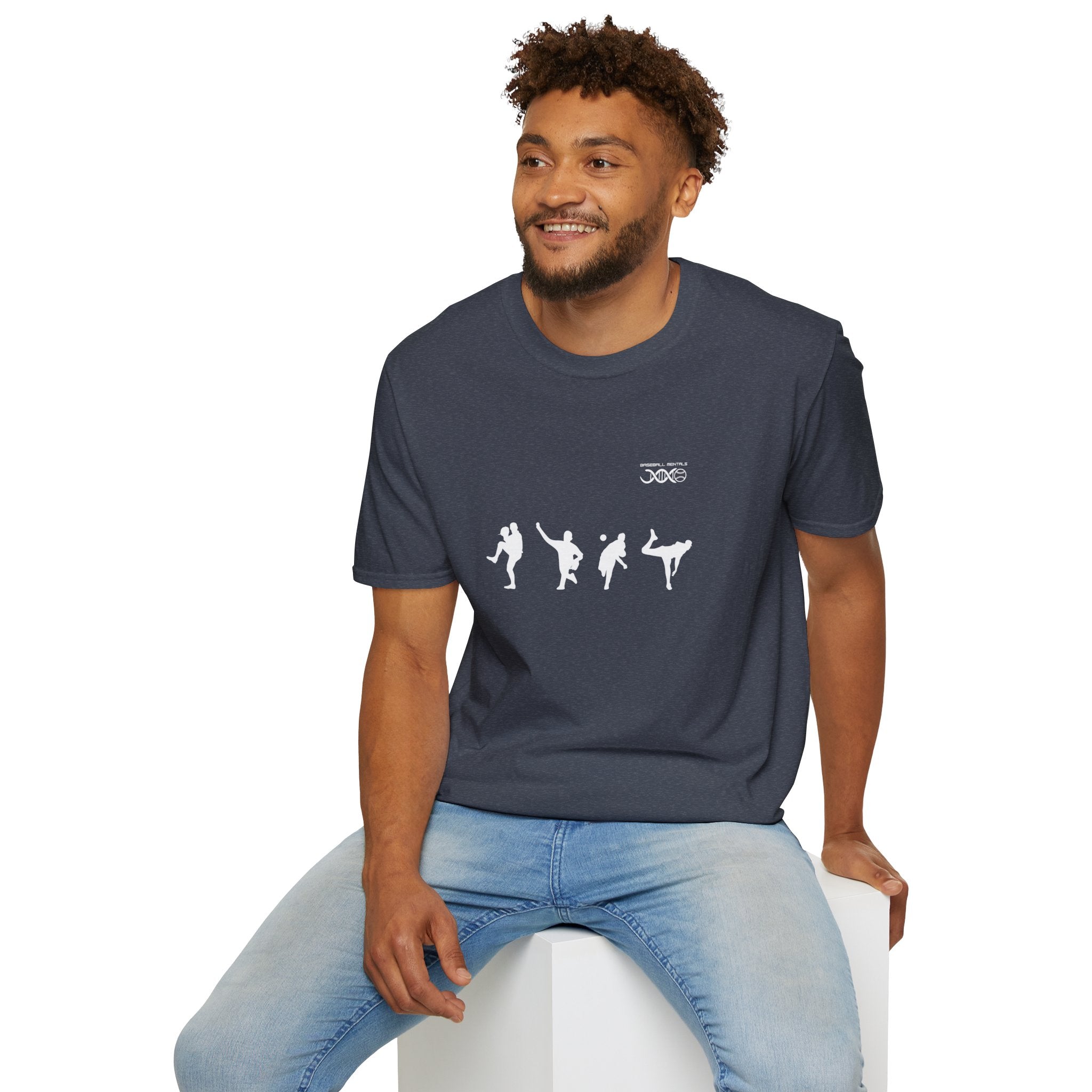 Pitcher Silhouette T-Shirt — Baseball Pitcher Tee