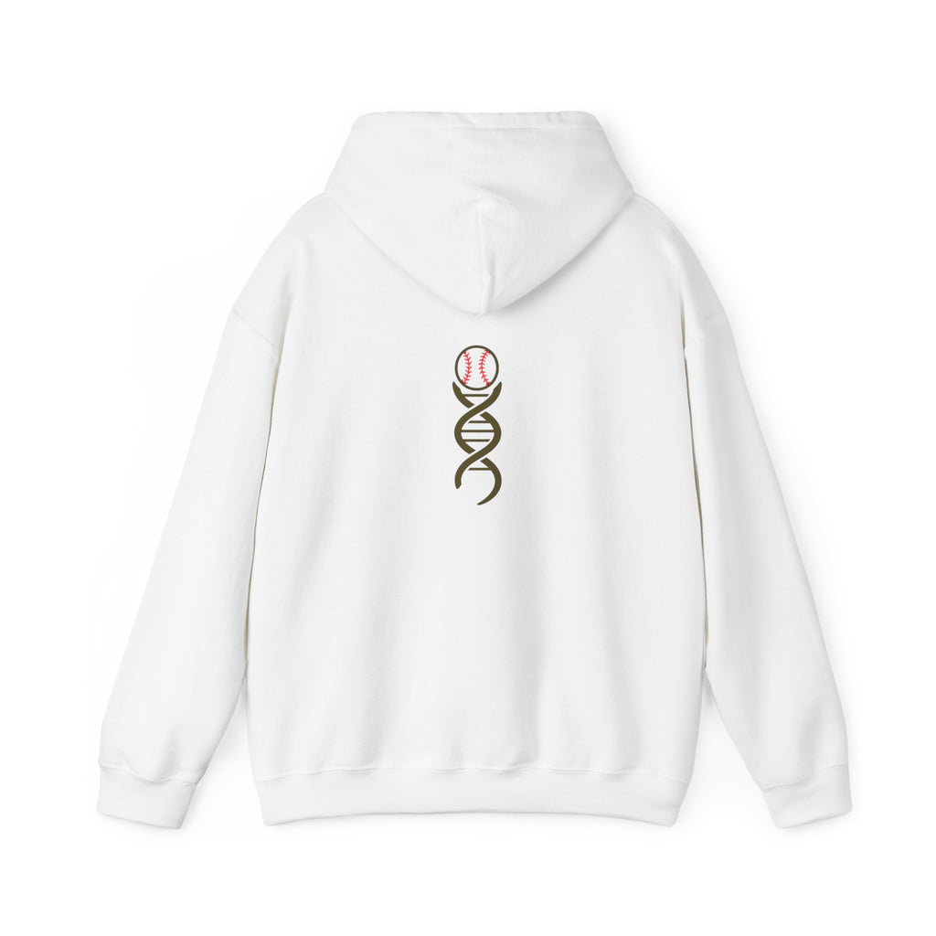 Baseball Mentals Hoodie — DNA Baseball Graphic Pullover for Players & Fans