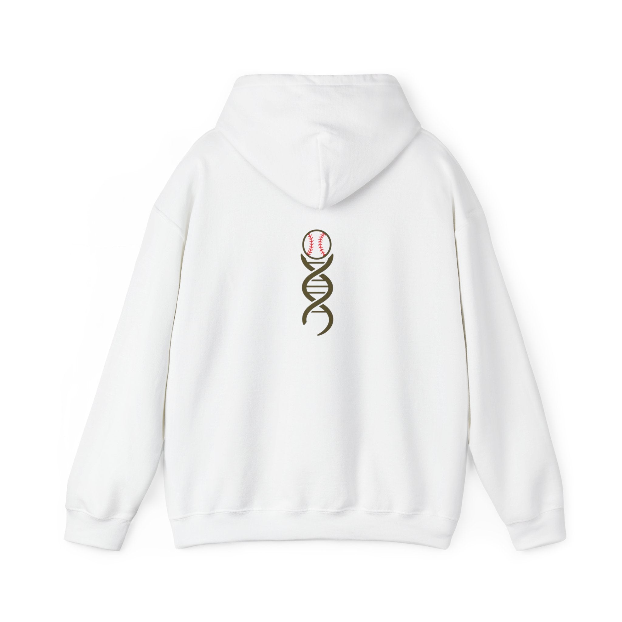 Baseball Mentals Hoodie — DNA Baseball Graphic Pullover for Players & Fans