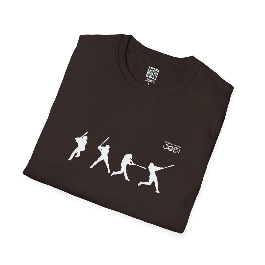 Batter Silhouette T-Shirt — Men's Baseball Player Graphic Tee