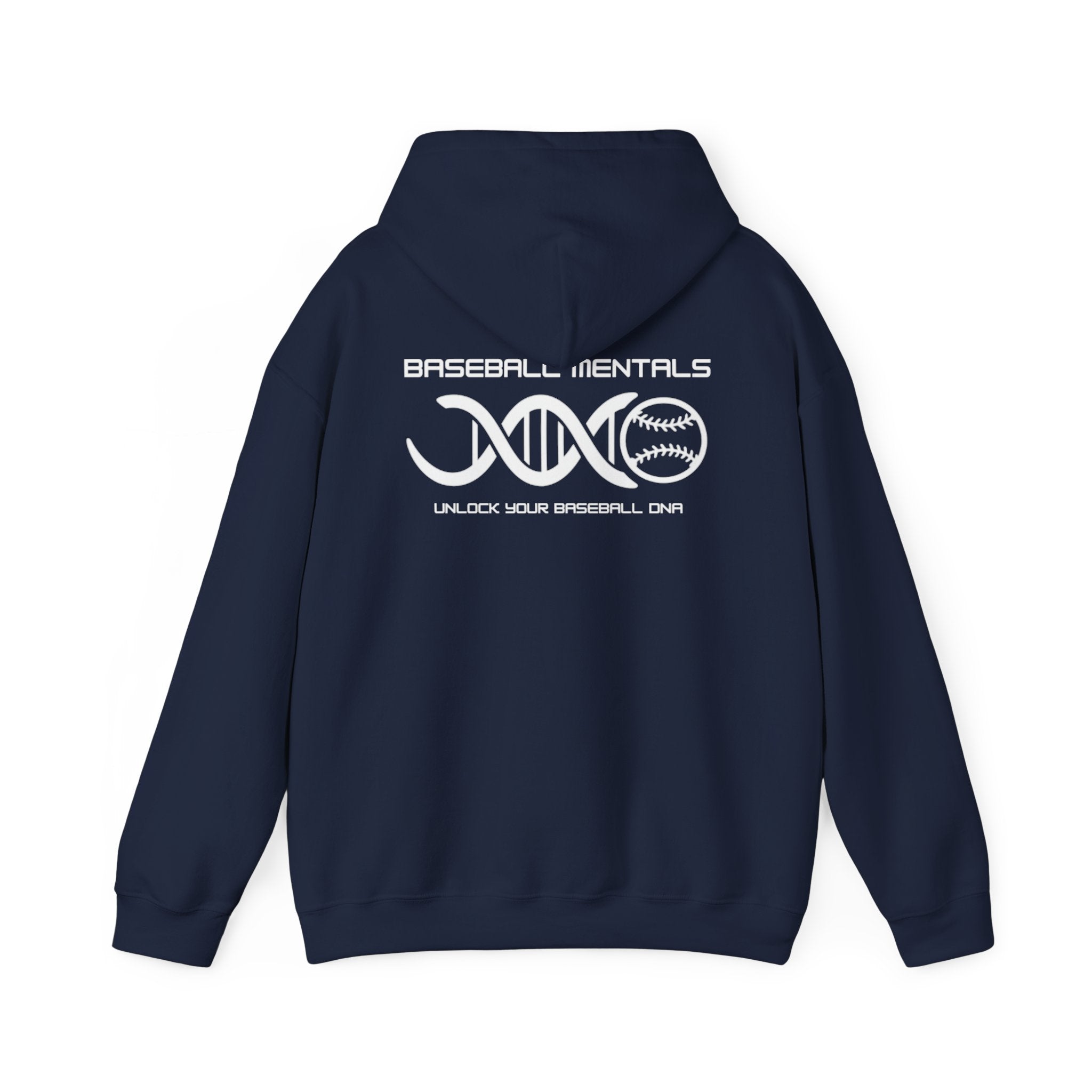 Baseball Silhouette Hoodie - Retro Striped Jumping Catch Design