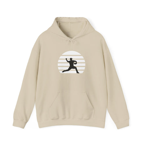 Baseball Fundamentals Hoodie — “Unlock Your Baseball DNA” Baseball Player Graphic Sweatshirt