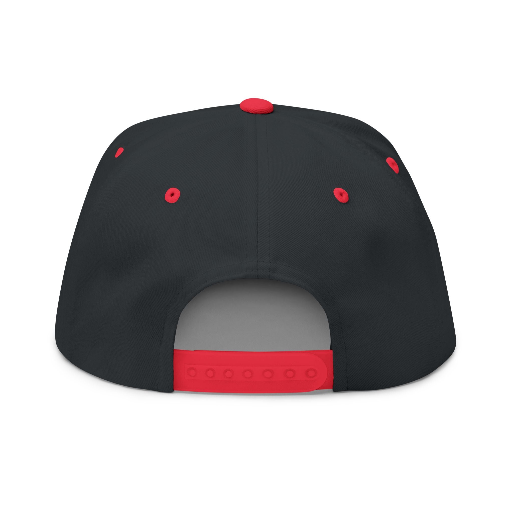 Baseball DNA Flat Bill Cap — Embroidered Sports Logo Hat