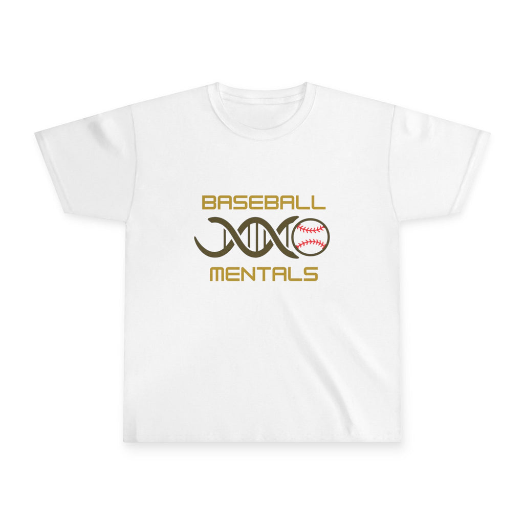 Youth Tee — "Baseball Mentals" DNA Baseball Graphic