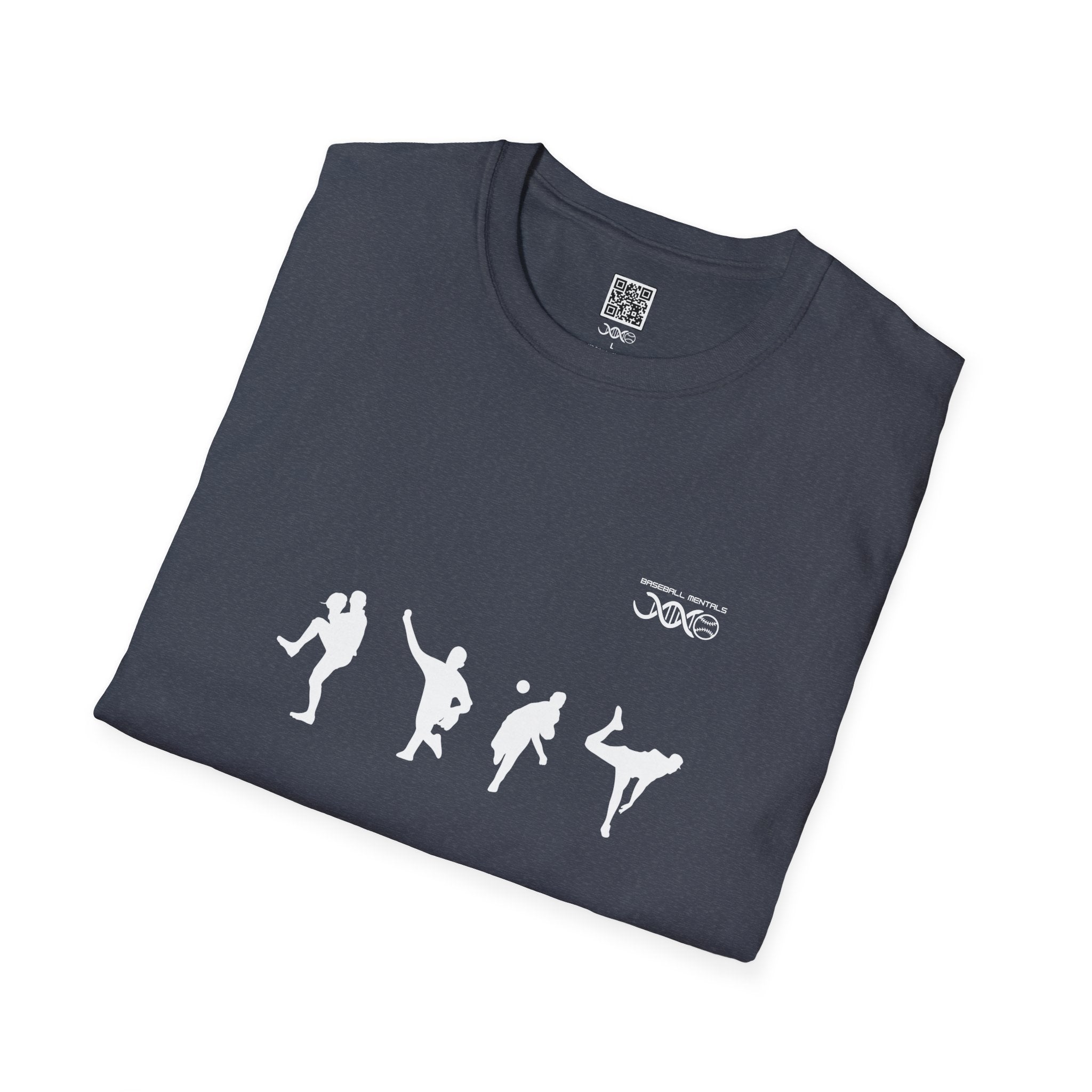 Pitcher Silhouette T-Shirt — Baseball Pitcher Tee