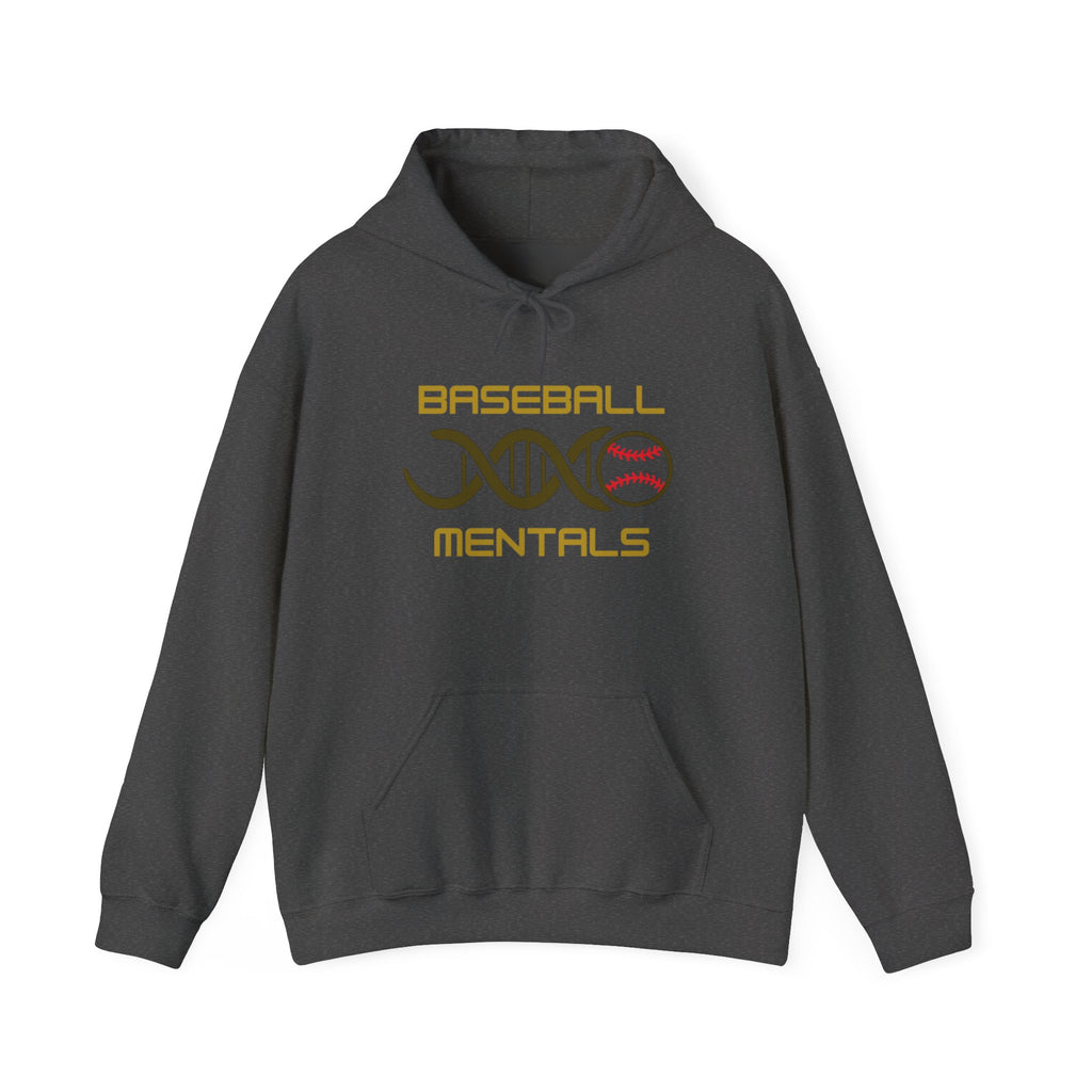 Baseball Mentals Hoodie — DNA Baseball Graphic Pullover for Players & Fans