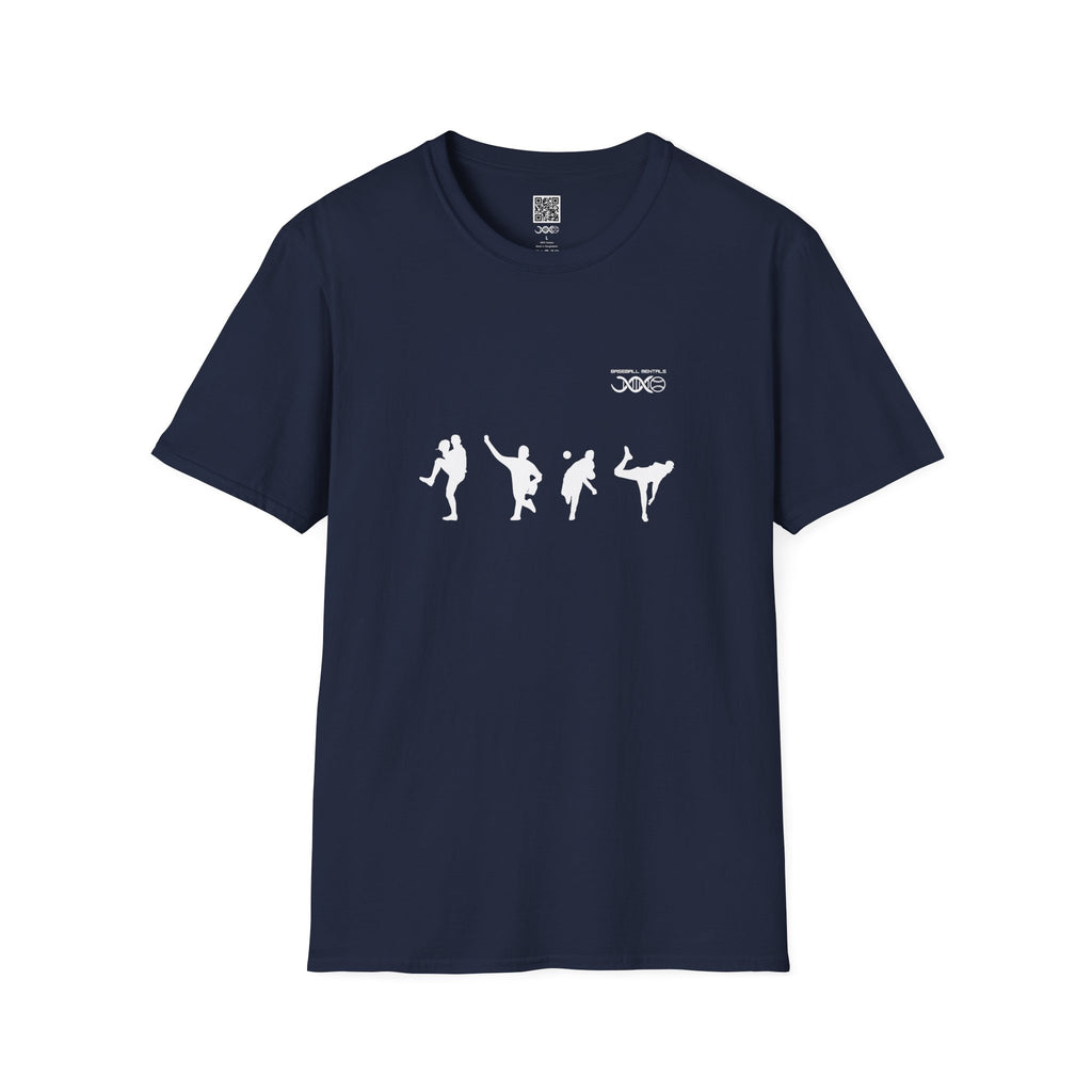 Pitcher Silhouette T-Shirt — Baseball Pitcher Tee
