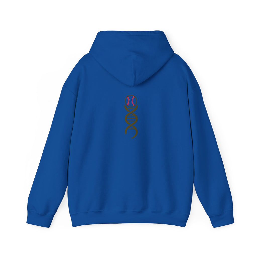 Baseball Mentals Hoodie — DNA Baseball Graphic Pullover for Players & Fans