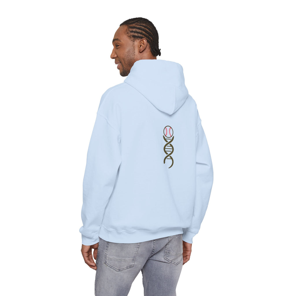 Baseball Mentals Hoodie — DNA Baseball Graphic Pullover for Players & Fans