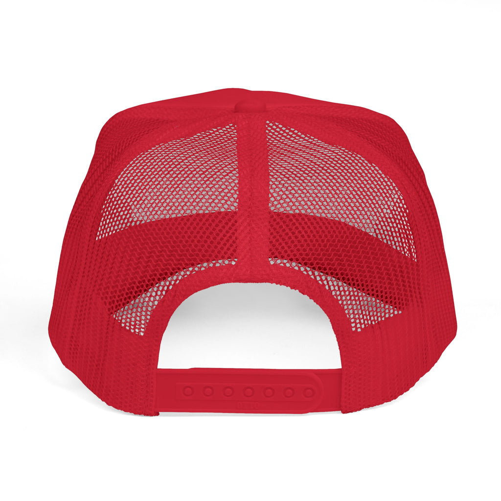Baseball Cap – “Baseball Genomics” Trucker Hat (DNA Baseball Design)