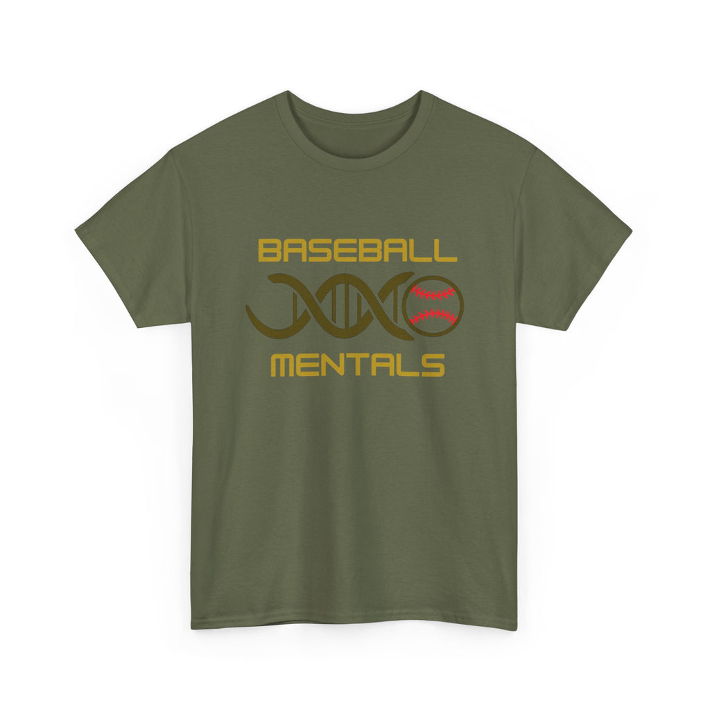 Baseball Mentals T-Shirt — Baseball DNA Graphic Tee