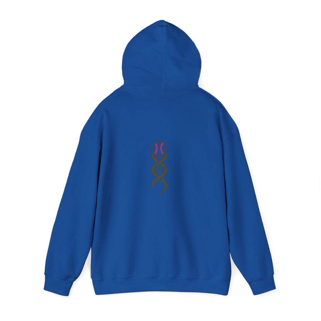 Baseball Mentals Hoodie — DNA Baseball Graphic Pullover for Players & Fans
